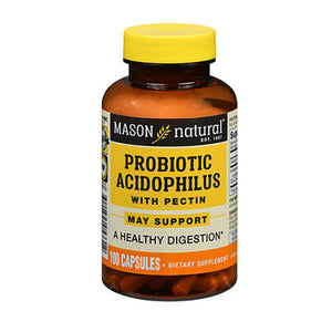 Mason, Probiotic Acidophilus With Pectin, 100 Caps