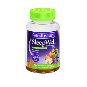 Vitafusion, Natural Sleepwell Melatonin Sugar Free, 3 mg, 60 Gummies