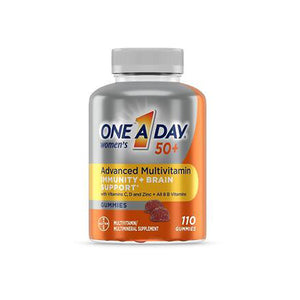 One-A-Day, One A Day Advanced Multivitamin Women's 50+, 110 Gummies