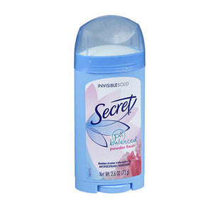 Crest, Secret Invisible Solid Anti-Perspirant/Deodorant pH Balanced Powder Fresh, 2.1 Oz