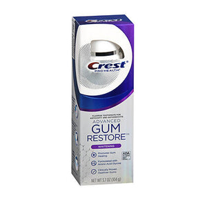 Crest, Crest Pro-Health Gum Restore Whitening Fluoride Toothpaste, 3.7 Oz