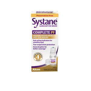 Systane, Complete PF Lubricant Eye Drops, 1 Count
