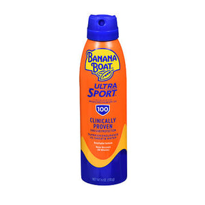 Banana Boat, Ultra Sport Clear Sunscreen Spray SPF 100, 6 Oz