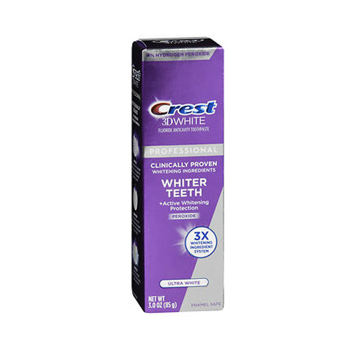 Crest, CREST 3D White Professional Toothpaste, 3 Oz