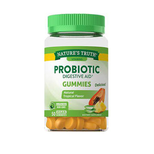 Nature's Truth, Nature's Truth Probiotic Digestive Aid Gummies Natural Topical Flavor, 50 Gummies