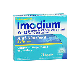Neutrogena, Imodium A-D Anti-Diarrheal, 24 Softgels