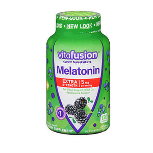 Vitafusion, Natural Melatonin Extra Strength, 5 mg, 120 Gummies
