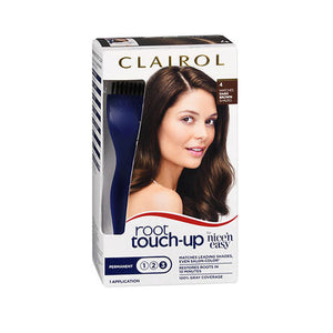 Clairol Nice N Easy, Root Touch-Up Permanent Color Dark Brown 4, 1 Count