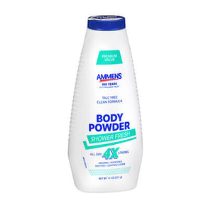 Ammens, Body Powder Shower Fresh, 11 Oz