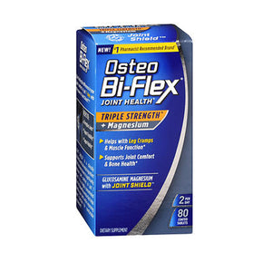 Nature's Bounty, Osteo Bi-Flex Joint Health Triple Strength + Magnesium Coated, 80 Tabs