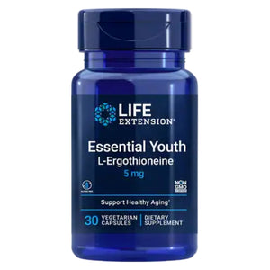 Life Extension, Essential Youth L-Ergothioneine, 5 mg, 30 Vegetarian Capsules