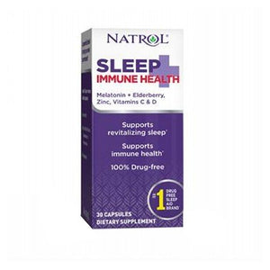 Natrol, Sleep + Immune Health, 30 Caps