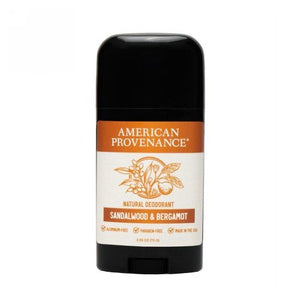 American Provenance, Sandalwood & Bergamot Deodorant, 2.65 Oz