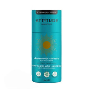 Attitude, After Sun Melt-in Gel Stick Mint & Cucumber, 3 Oz