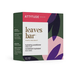 Attitude, Leaves Bar Hydrating Conditioner Herbal Musk, 4 Oz