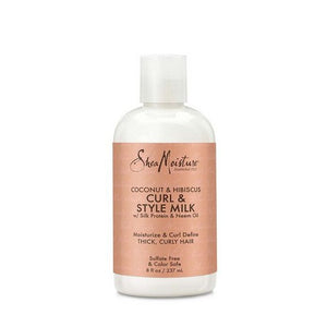 Shea Moisture, Curl & Style Milk Styling Aid Coconut Hibiscus, 8 Oz