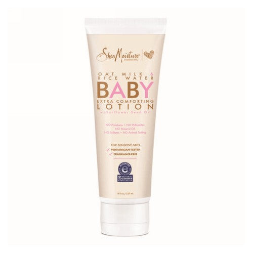 Shea Moisture, Extra Comforting Baby Lotion Oat Milk & Rice Water, 8 Oz