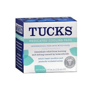 Tucks, Tucks Witch Hazel Hemorrhoid Relief, Count of 100