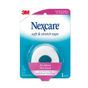 Nexcare, 3M Nexcare Fabric Medical Tape 1 Inch x 6 Yard White, Count of 24