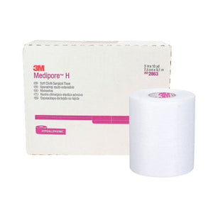 3M, 3M Medipore H Cloth Medical Tape 3 Inch x 10 Yard White, Count of 1
