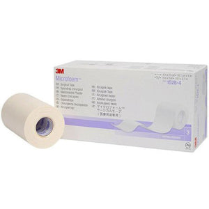 3M, 3M Microfoam Foam / Acrylic Adhesive Medical Tape 4 Inch x 5-1/2 Yard White, Count of 3
