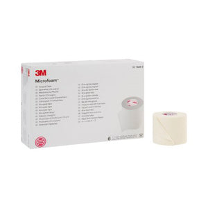 3M, 3M Microfoam Foam / Acrylic Adhesive Medical Tape 2 Inch x 5-1/2 Yard White, Count of 6