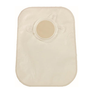 Genairex, Securi-T Two-Piece Closed End Opaque Filtered Ostomy Pouch 8 Inch Length 2¾ Inch Flange, Count of 30