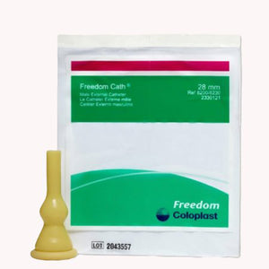 Coloplast, Freedom Cath Male External Catheter Self-Adhesive, Count of 100