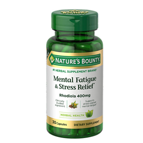 Nature's Bounty, Mental Fatigue and Stress Relief, 30 Count