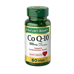 Nature's Bounty, CoQ10 Plus (with L carnitine), 100mg, 60 Count