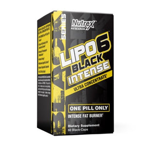 Nutrex Research, LIPO-6 Black Intense Ultra Concentrate, 60 Capsules