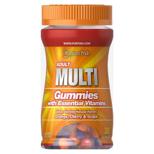 Puritan's Pride, Adult Multivitamin Gummy Trial Size, 30 Gummies