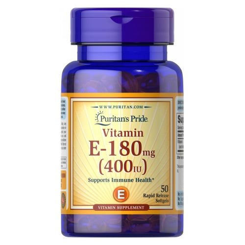 Puritan's Pride, Vitamin E-400 IU, 50 Softgels