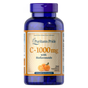 Puritan's Pride, Vitamin C-1000 mg with Bioflavonoids, 200 Capsules