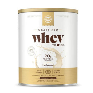 Solgar, Grass Fed Whey To Go Unflavored, 36.0 Oz