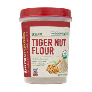 Bare Organics, Organic Tiger Nut Flour, 12 Oz