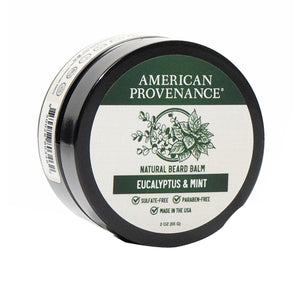 American Provenance, Beard Balm Eucalyptus Mint, 2 Oz