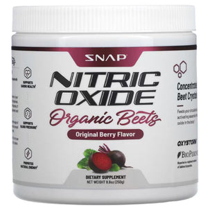 Snap Supplements, Nitric Oxide Beets Mixed Berry, 8.8 Oz
