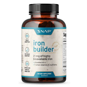 Snap Supplements, Iron Builder, 60 Caps