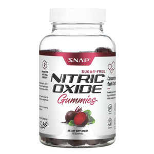 Snap Supplements, Nitric Oxide Gummies Sugar Free, 60 Count