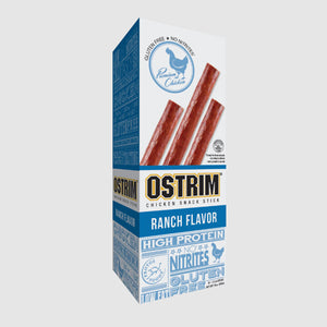 Ostrim Natural, Ostrim Chicken Snack Stick Ranch Flavor, Ranch Flavor, 10 Count