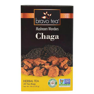 Bravo Tea & Herbs, Chaga Tea, 20 Bags