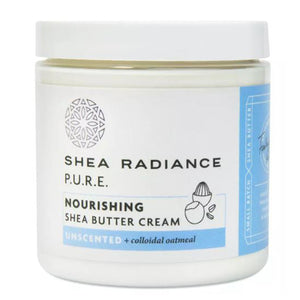 Shea Radiance, Nourishing Body Cream Unscented, 8 Oz