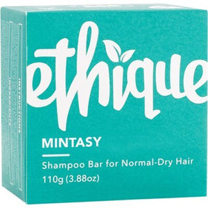 Ethique, Mintasy Solid Shampoo for Normal to Dry Hair, 3.88 Oz