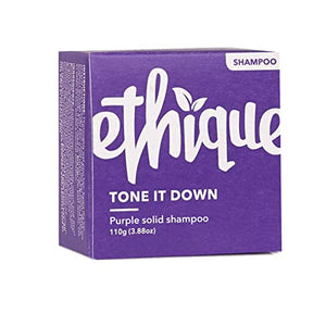 Ethique, Tone It Down Purple Solid Shampoo, 3.88 Oz