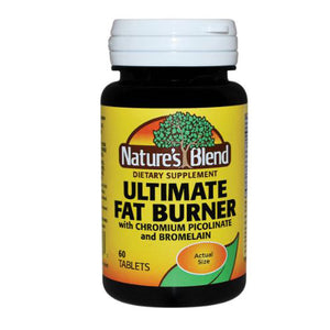 Nature's Blend, Ultimate Fat Burner With Chromium Picolinate, 60 Tabs