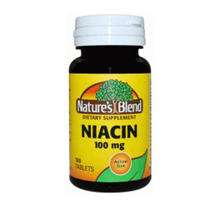 Nature's Blend, Niacin, 100 mg, 100 Tabs