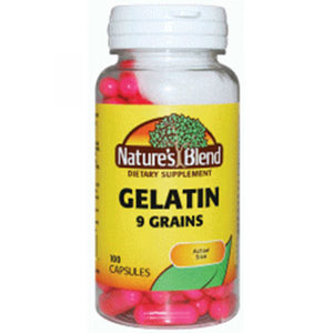 Nature's Blend, Gelatin, 100 Caps