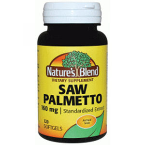 Nature's Blend, Saw Palmetto Extract, 160 mg, 120 Softgels
