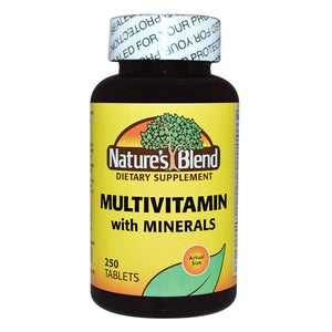 Nature's Blend, Multi-Vitamin With Minerals, 250 Tabs